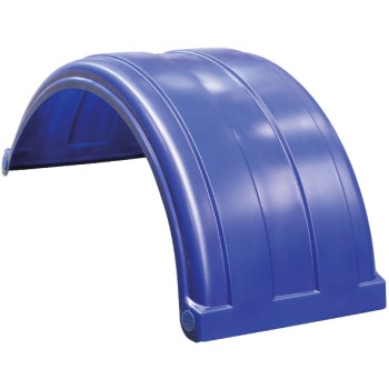 Dynaplas Light Truck Plastic Mudguard - 520mm Wide - Dark Blue